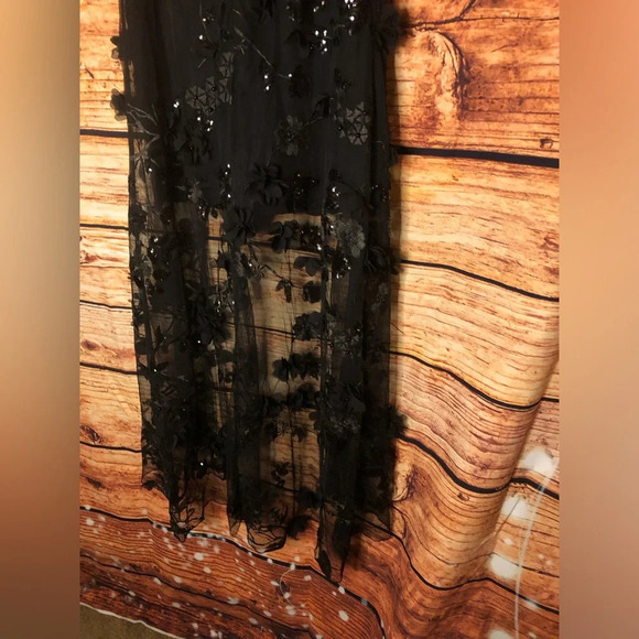 Sequin Applique Overlay Romper - Picture 13 of 16